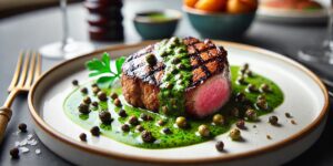 Filetto al pepe verde, la ricetta del piatto raffinato e ricco di proteine