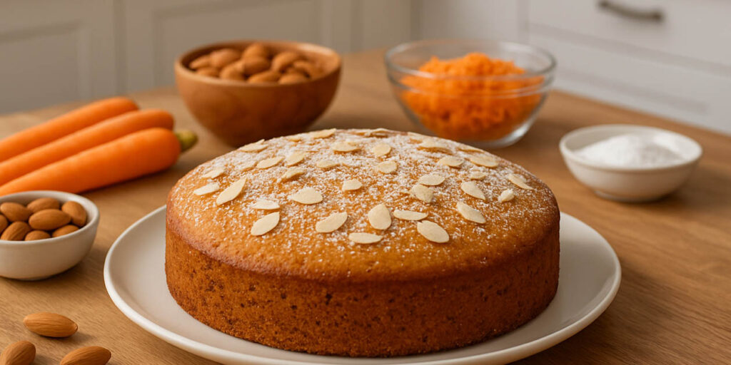 Torta carote e mandorle: la ricetta del dessert semplice e salutare